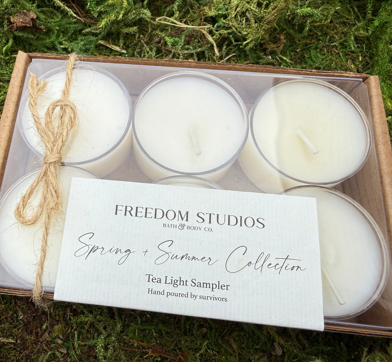Spring & Summer Collection Tea Light Sampler – Freedom Studios