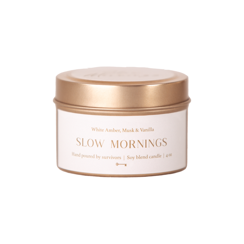 Slow Mornings 4 oz Candle