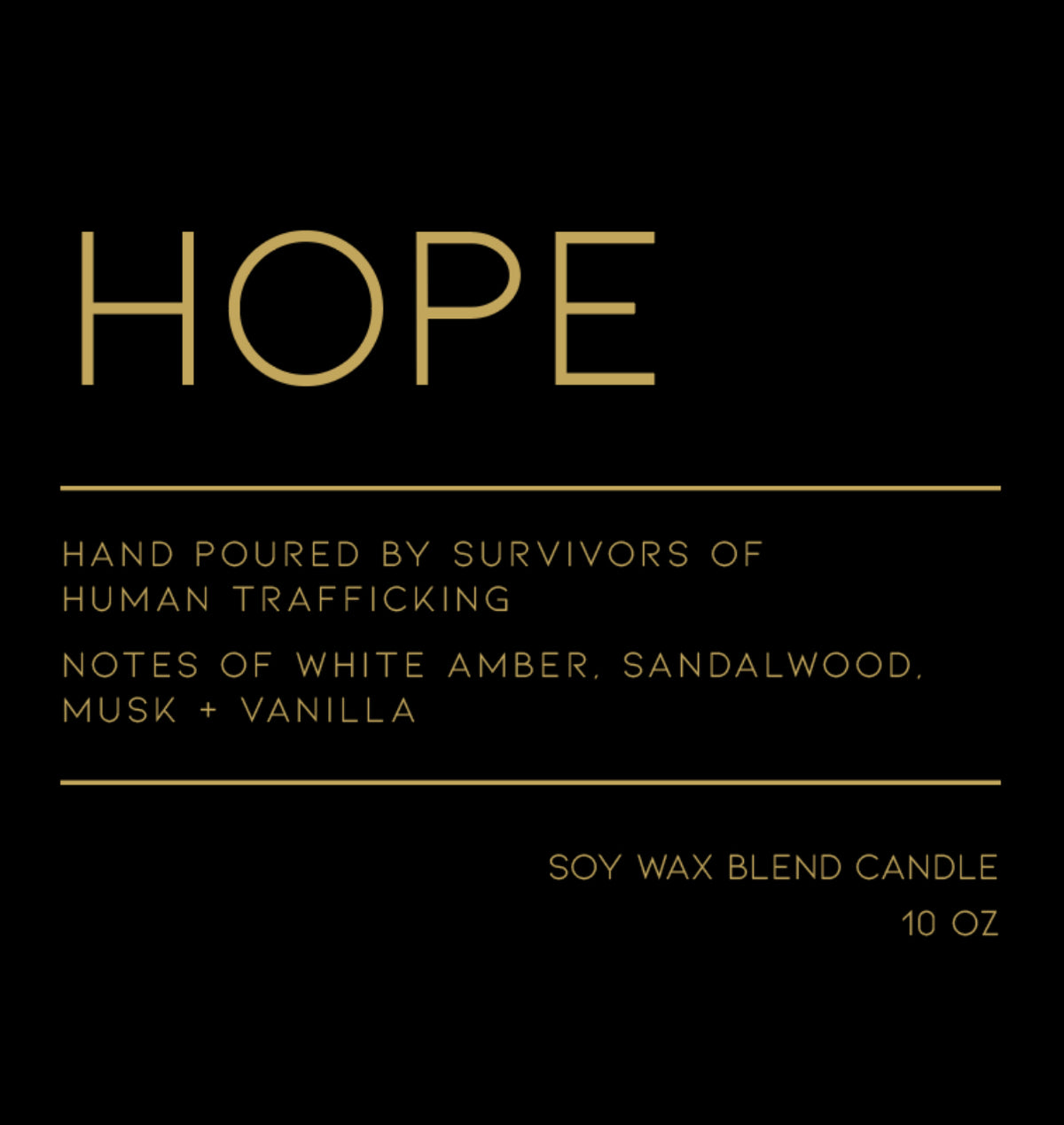 Hope Candle – Freedom Studios