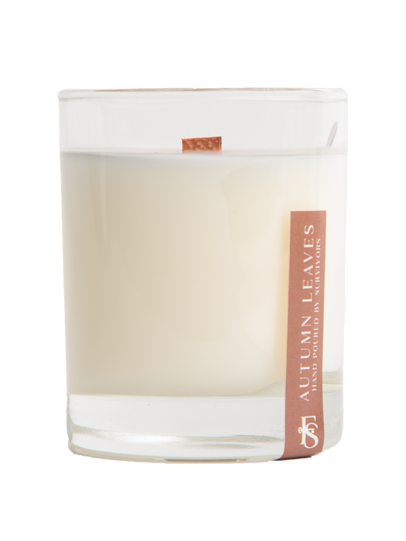 Autumn Leaves 7.5 oz Wooden Wick Candle