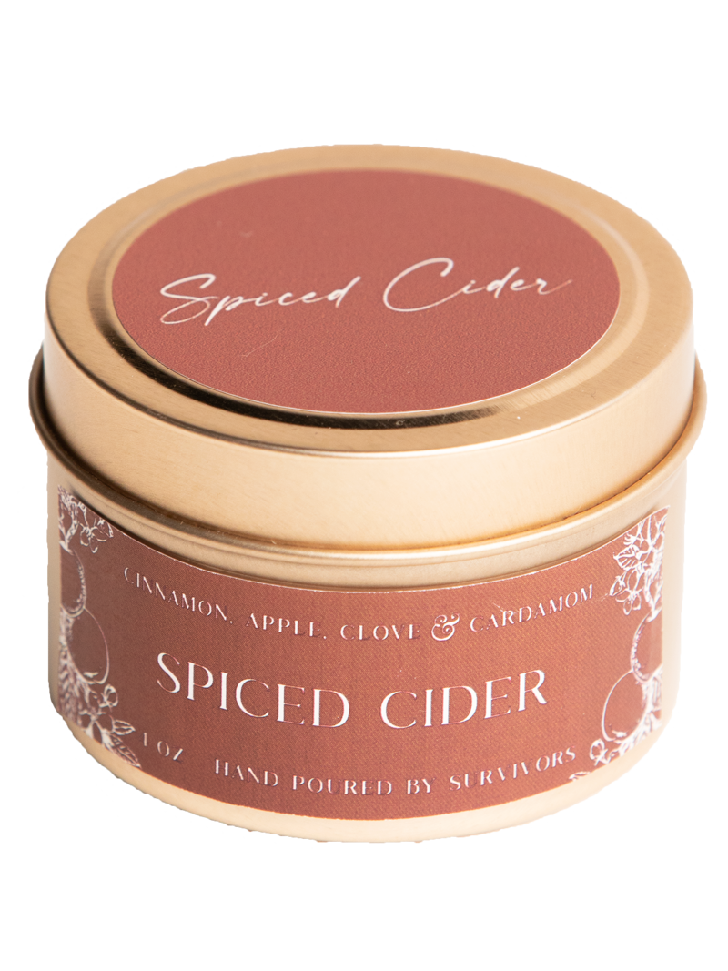 Spiced Cider Tin Candle