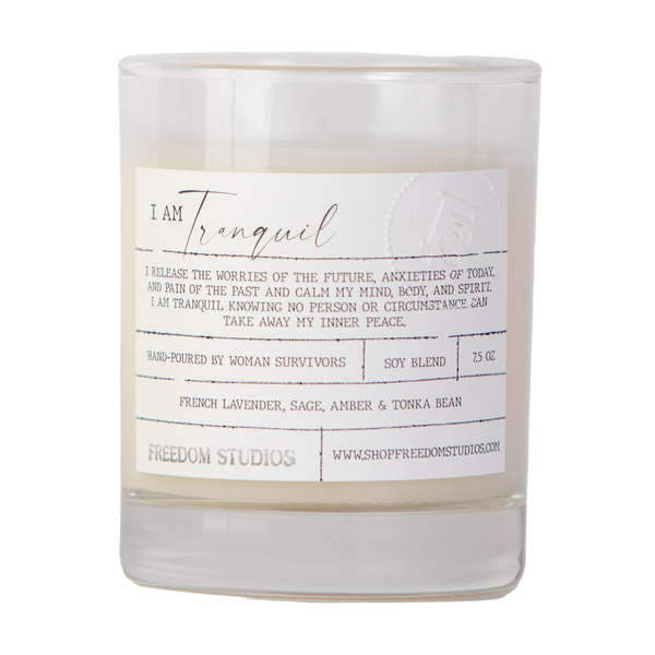 I AM Tranquil 7.5 oz Candle