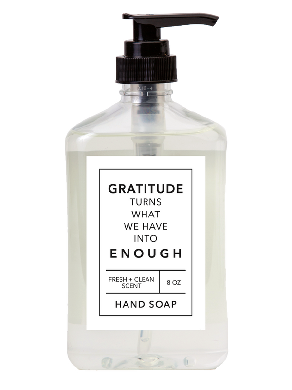 Gratitude 8 oz Hand Soap